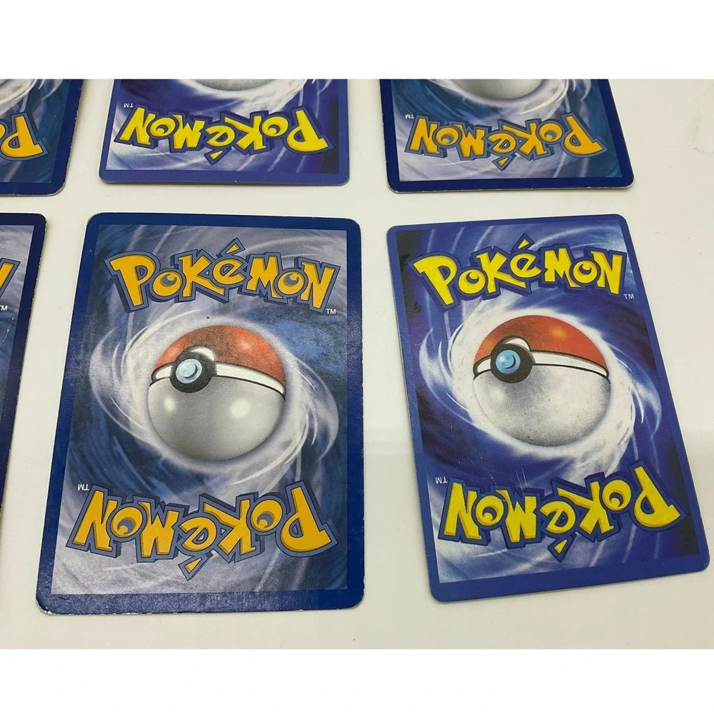 Pokemon Psychic Type Card Lot 6pc Purple Misdreavus Nidoran Ekans TCG Collection